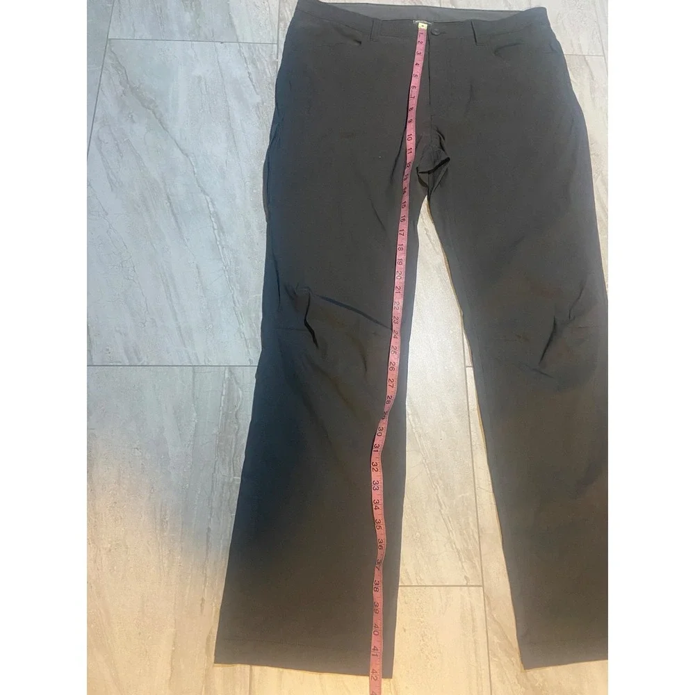 Eddie baur Pants Mens 36 X 32 Solid Gray Chino Hiking Outdoor